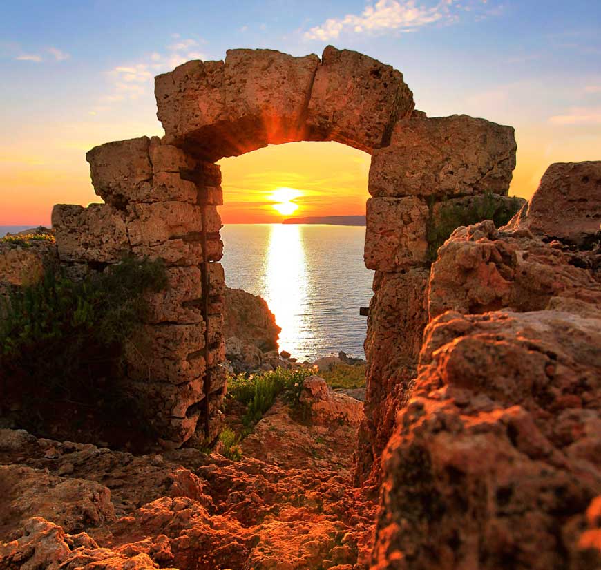 Sunset on Malta © viewingmalta.com