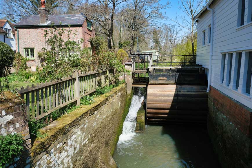 The wheel at Hellingly watermill, East Sussex ©rosemaryandporkbelly