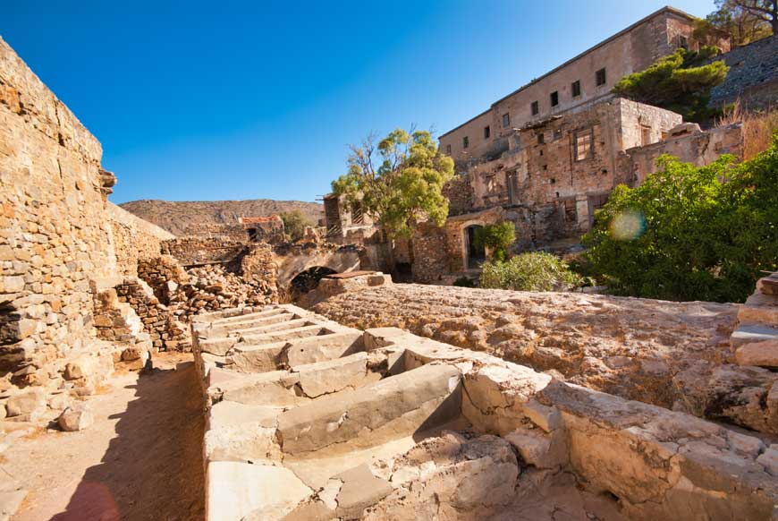 Clothes washing area Spinalonga, Crete ©rosemaryandporkbelly
