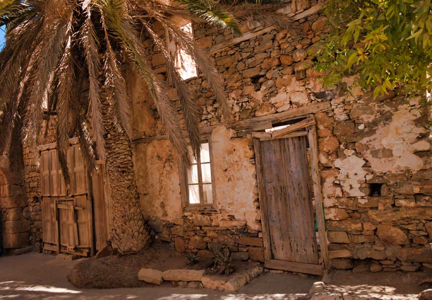 Derelict buildings Spinalonga Island, Crete ©rosemaryandporkbelly