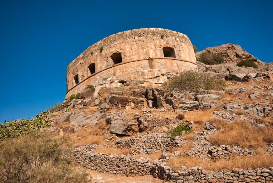 Venetian fortress Spinalonga Crete ©rosemaryandporkbelly