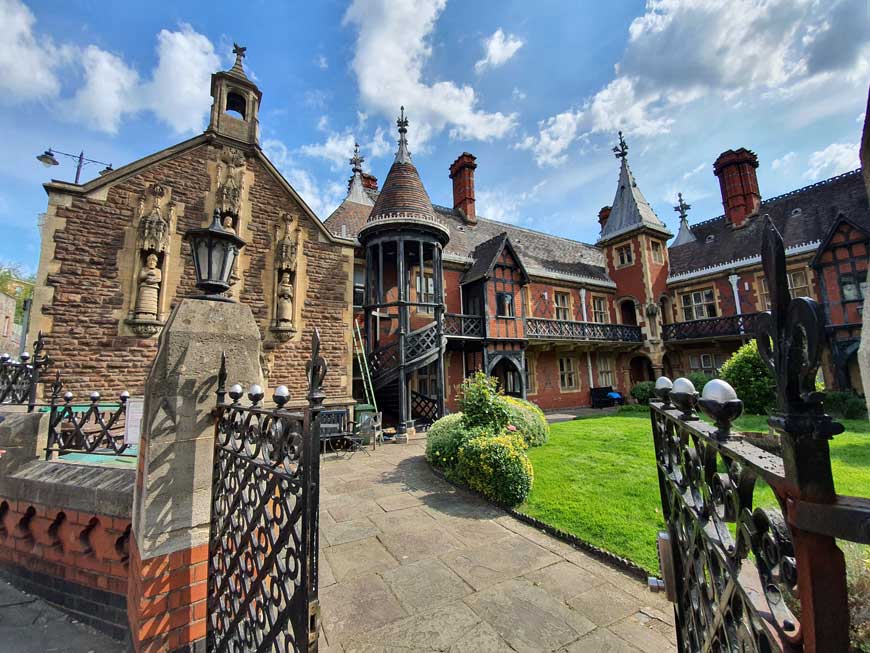 John Foster Almshouses built in 1483 Bristol UK