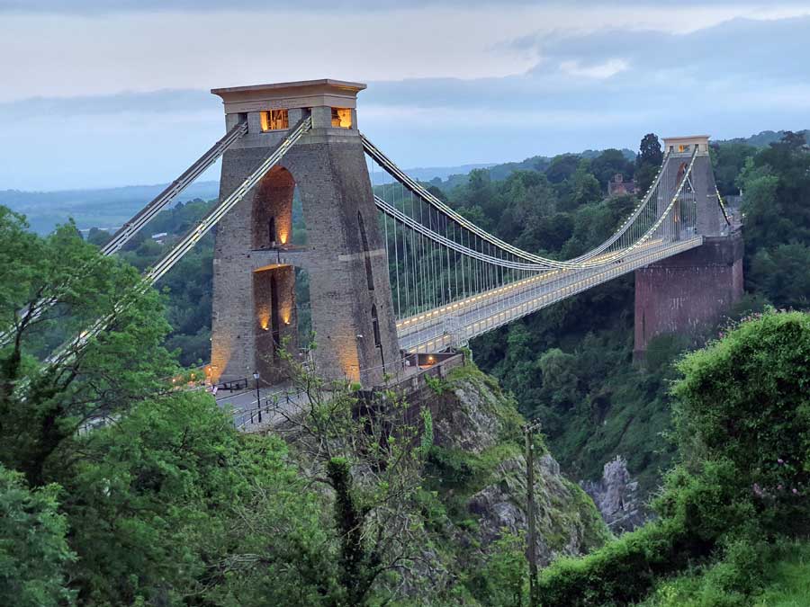 The Clifton Suspension Bridge Bristol UK