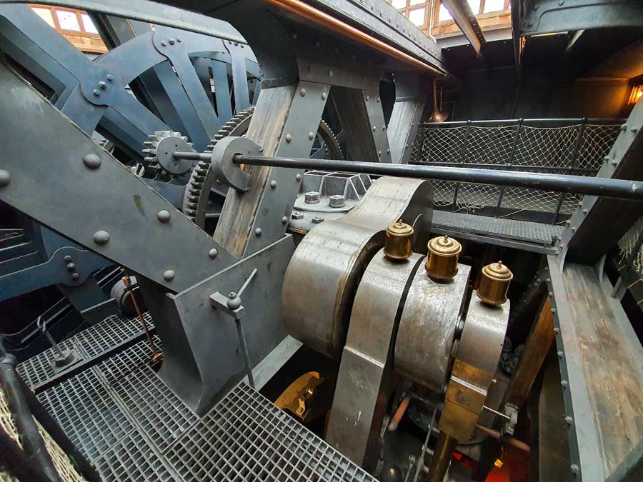 Engine room SS Great Britain Bristol ©rosemaryandporkbelly