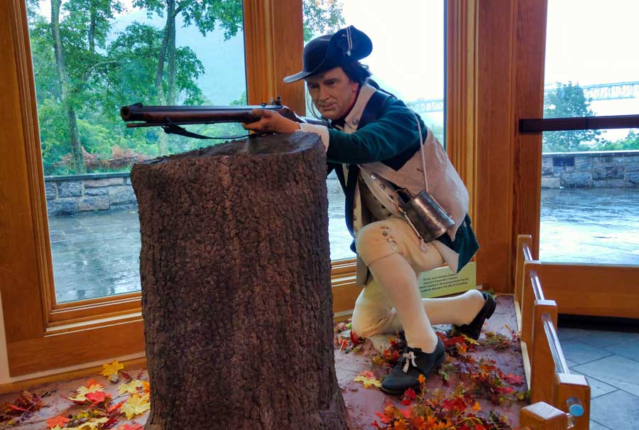 Inside Fort Montgomery visitor centre ©rosemaryandporkbelly