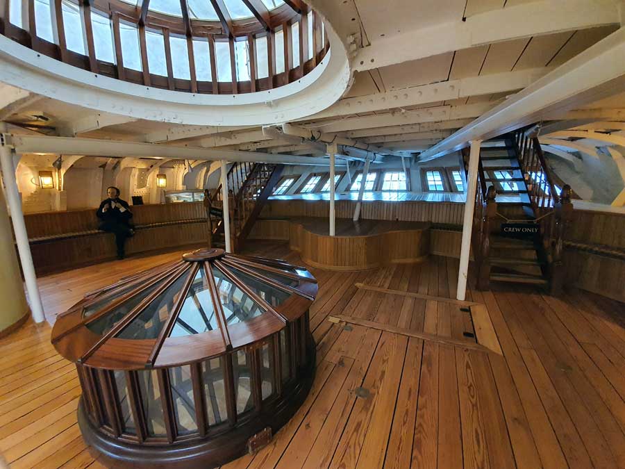 Promenade deck SS Great Britain ©rosemaryandporkbelly