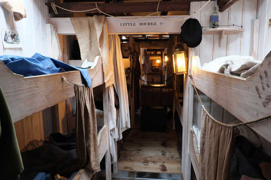 Steerage SS Great Britain ©rosemaryandporkbelly