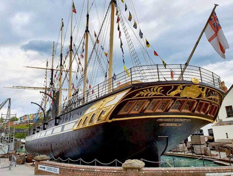 The SS Great Britain stern Bristol ©rosemaryandporkbelly