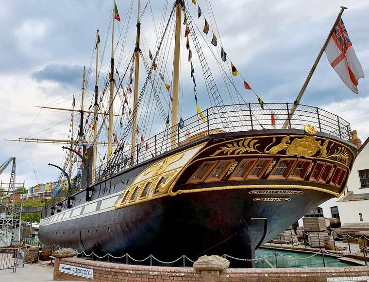 The SS Great Britain stern Bristol ©rosemaryandporkbelly
