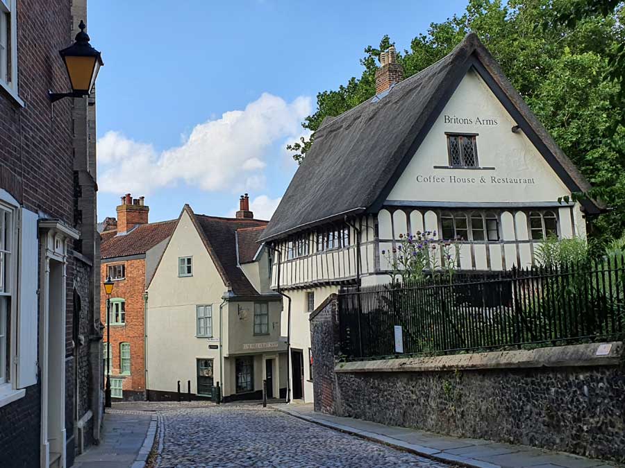 Elm Hill Norwich Norfolk ©rosemaryandporkbelly