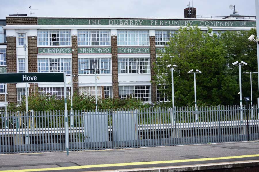 The Dubarry Perfumery building Hove UK