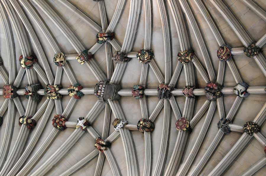 Ceiling bosses Norwich Cathedral