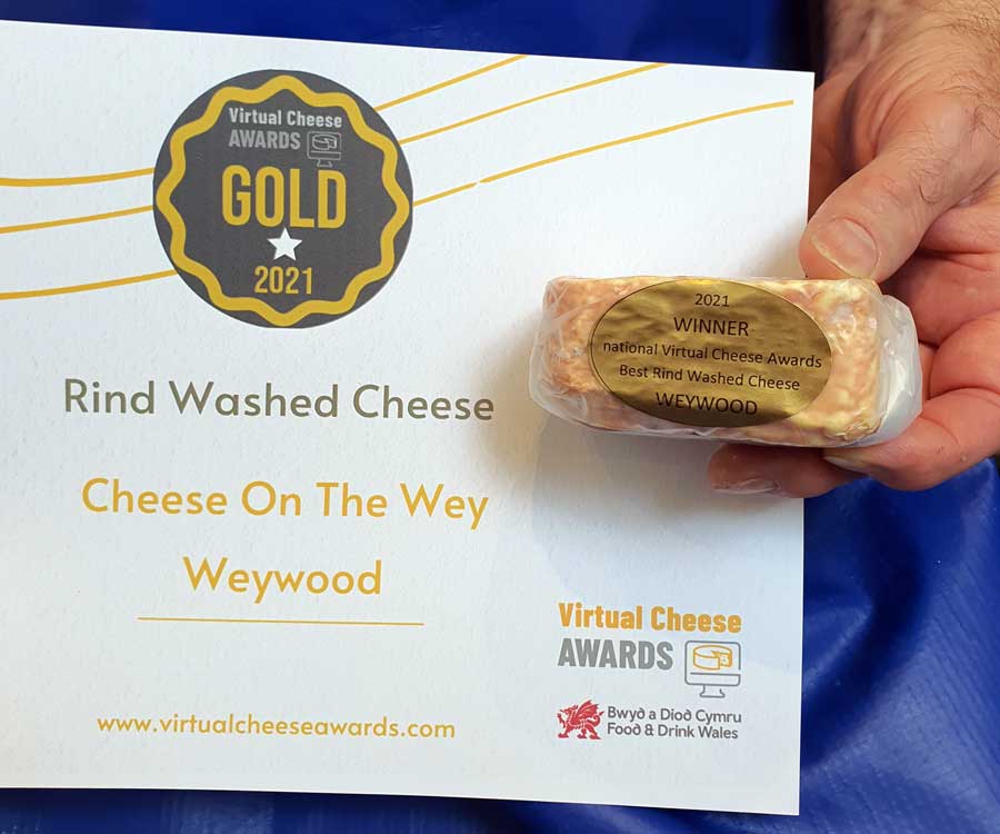 Gold Award for Weywood, Cheese On The Wey Frensham