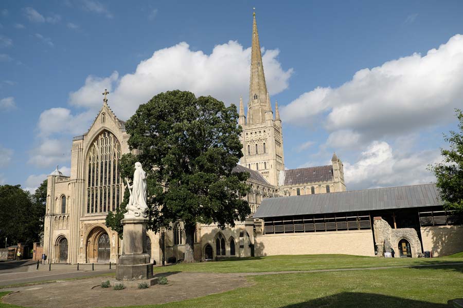 Norwich Cathedral Norfolk UK