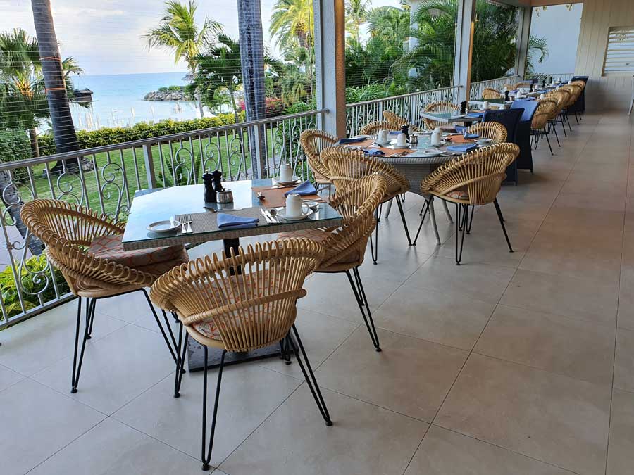 Restaurant at Blue Waters Antigua © rosemaryandporkbelly