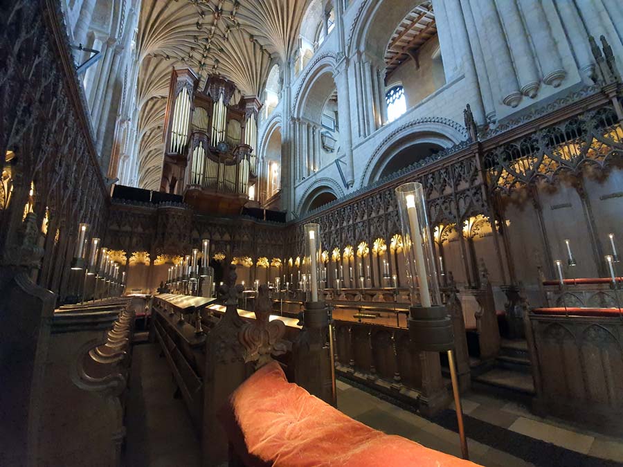 The Choir and Organ Norwich Cathedral