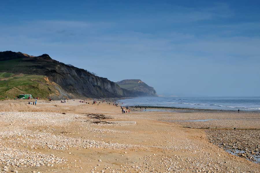 Charmouth beach, Dorset