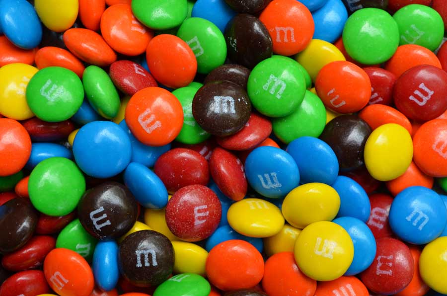 MandM sweets