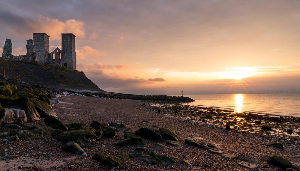 Reculver Towers and Roman Fort