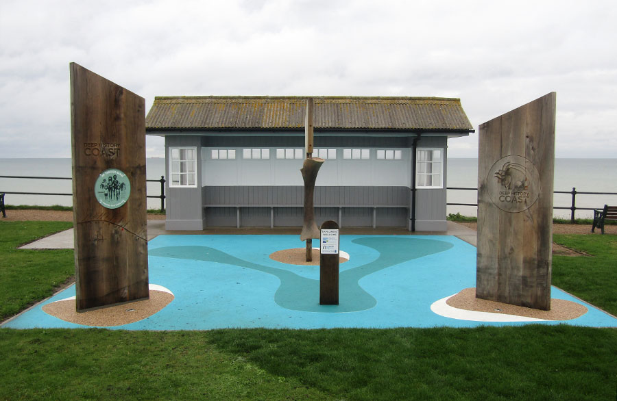 The Mundesley Deep History Point, Overstrand, Norfolk