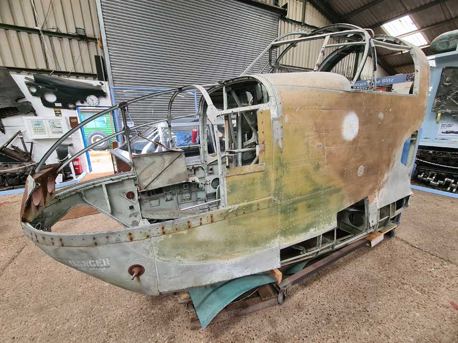 Bristol Beaufort ww2 Cockpit © Wings Aviation Museum