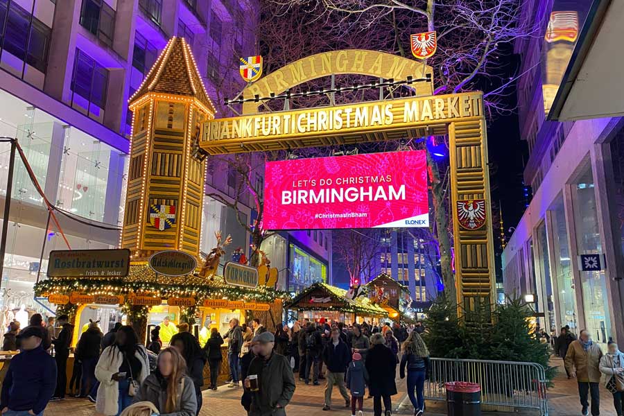 Frankfurt Christmas Market Birmingham UK