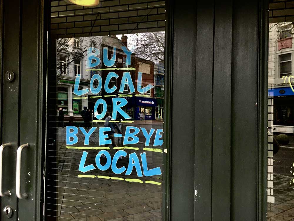 Local shop St Helens UK