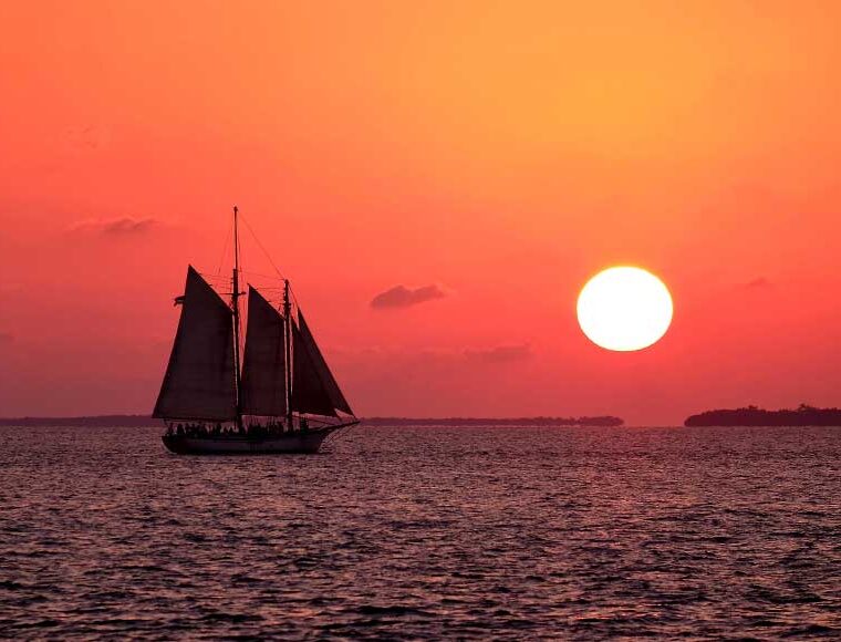 Sunset at Key West Florida