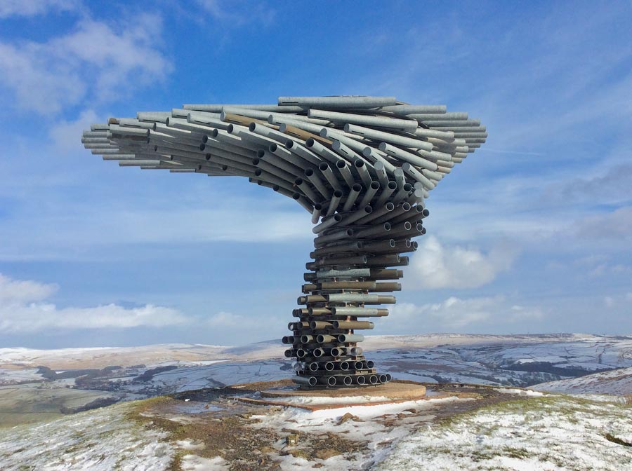 The Singing Ringing Tree, Crown Point, Burnley, Lancashire