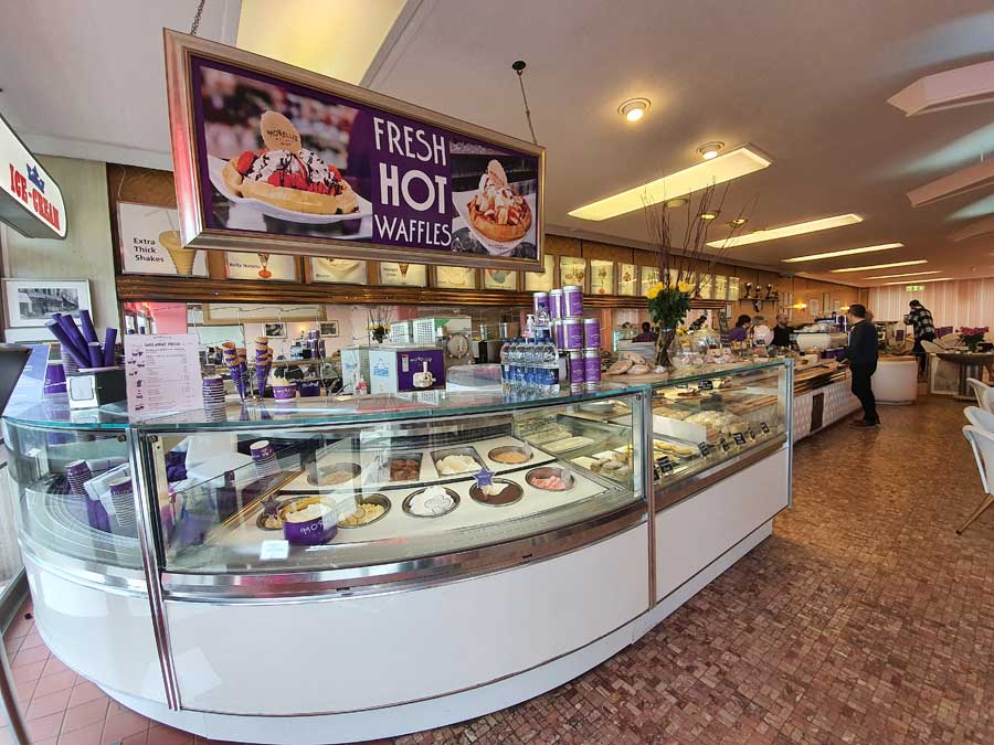 Morelli's ice-cream parlour Broadstairs Kent ©rosemaryandporkbelly