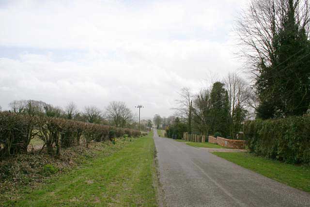 Road in Palestine Hampshire UK © Richard Townsend