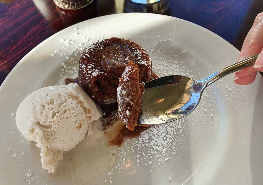 Vegan sticky toffee pudding Sir Stanley Gray Ramsgate Kent ©rosemaryandporkbelly
