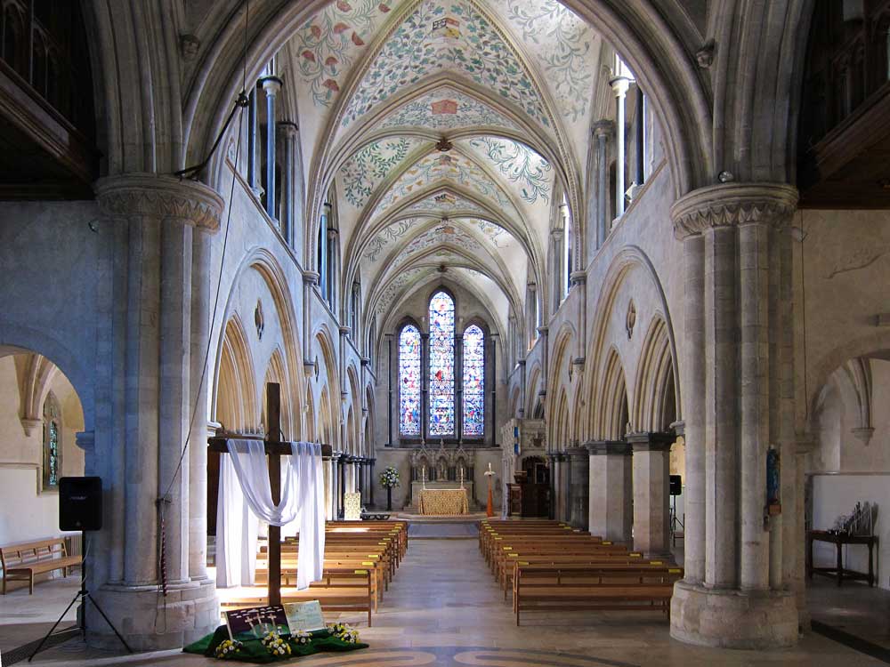 Boxgrove Priory church, West Sussex, England © Michael Coppins