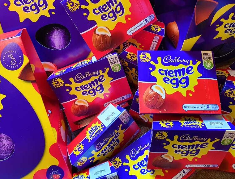 Cadbury Easter eggs