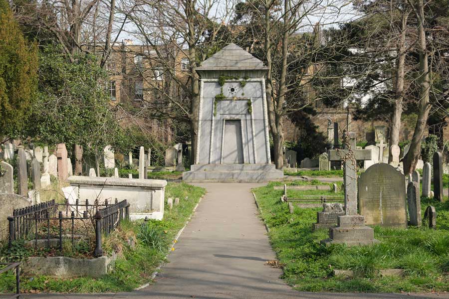 Hannah Courtoy Mausoleum Brompton Cemetery London