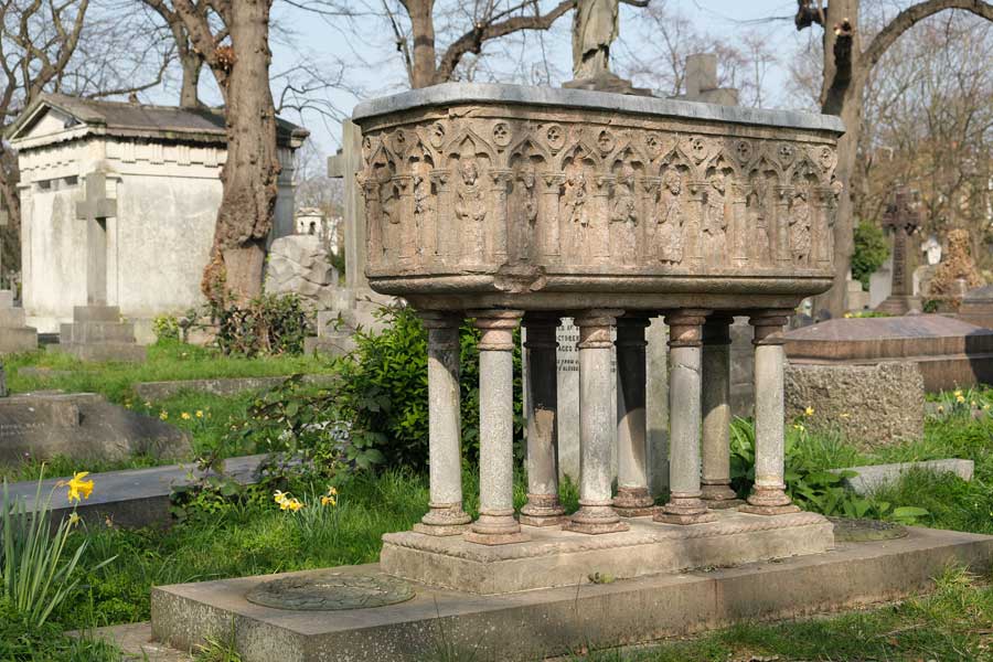 Valentine Prinsep tomb Brompton Cemetery London