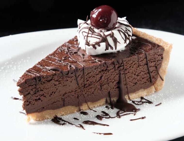 Chocolate and Guiness tart