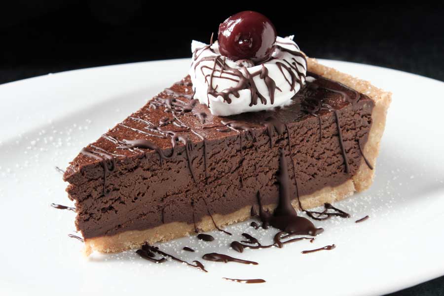 Guinness and Chocolate tart