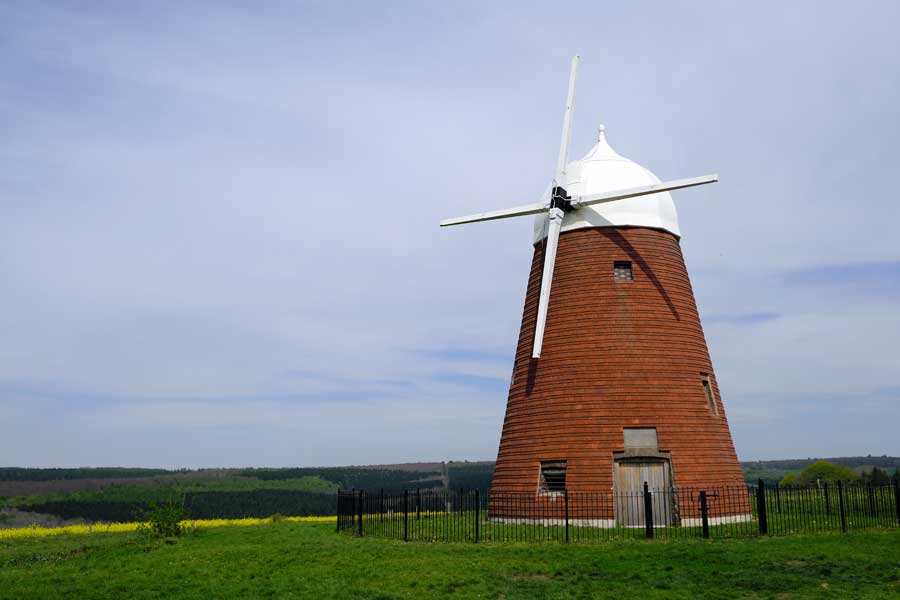 Halnaker windmill, near Chichester, West Sussex
