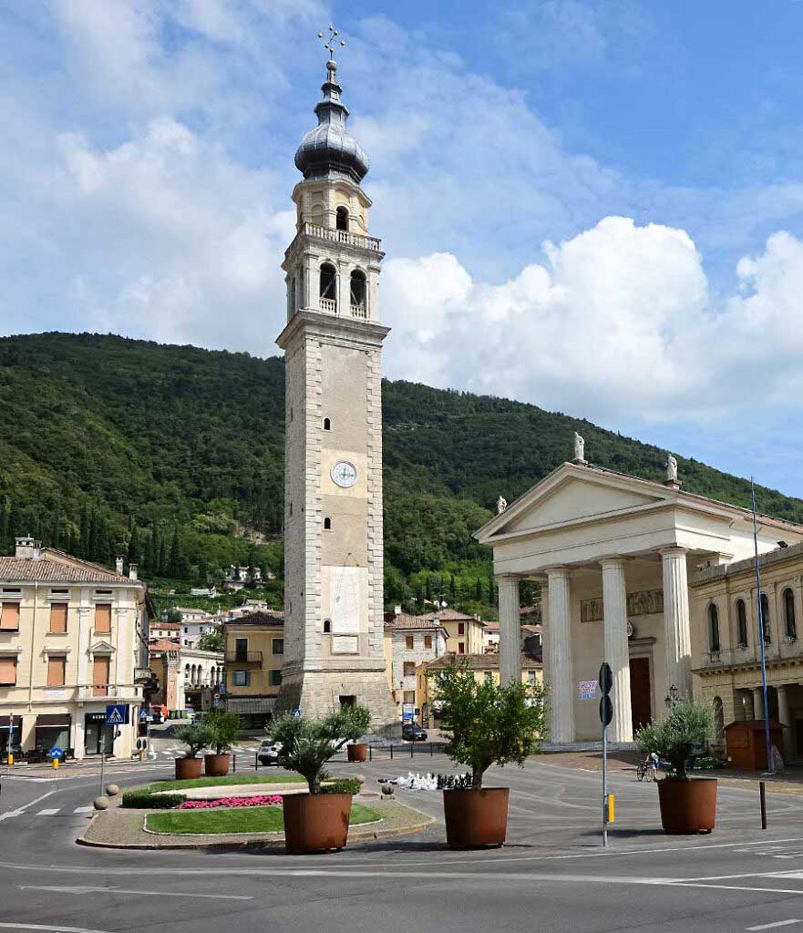 The Bell Tower Valdobbiadene Veneto Italy
