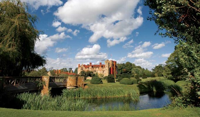 Hever Castle and grounds Kent