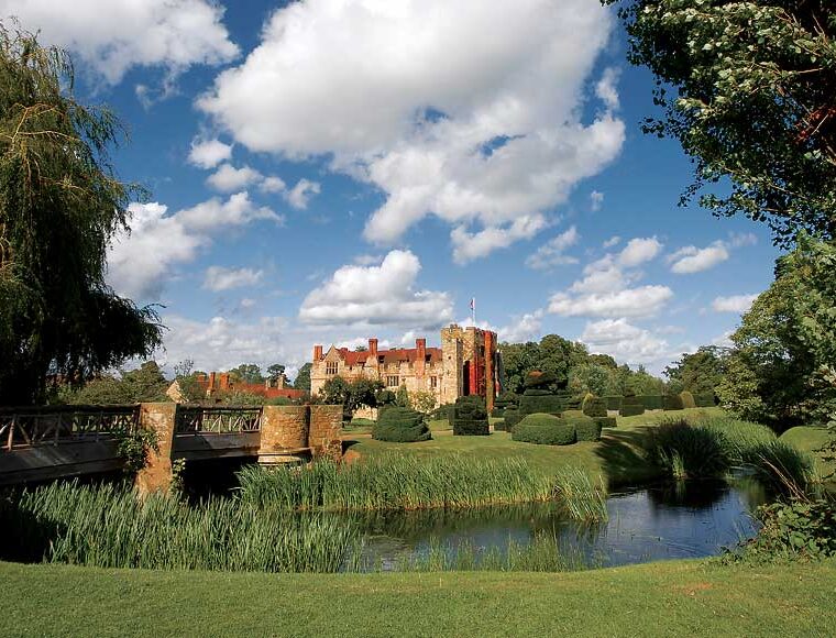 Hever Castle and grounds Kent
