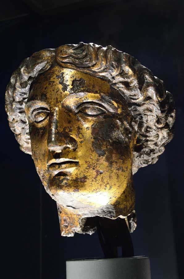 Minerva's Head - The Roman Baths, Bath Somerset