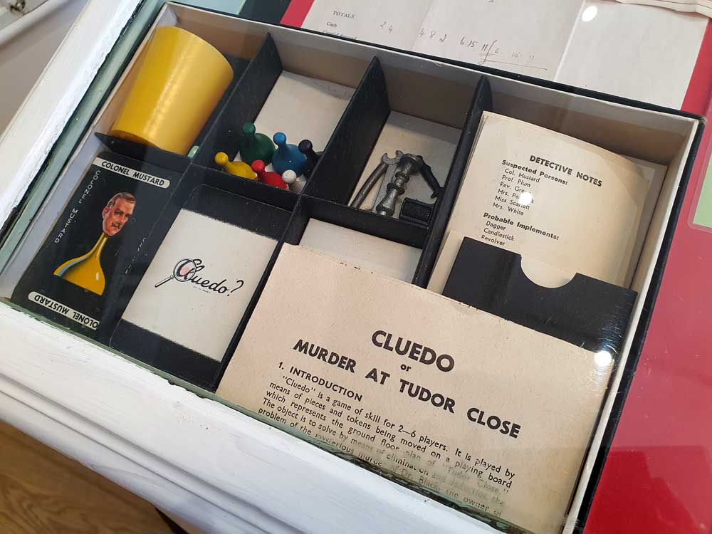 Original Cluedo board game Murder at Tudor Close