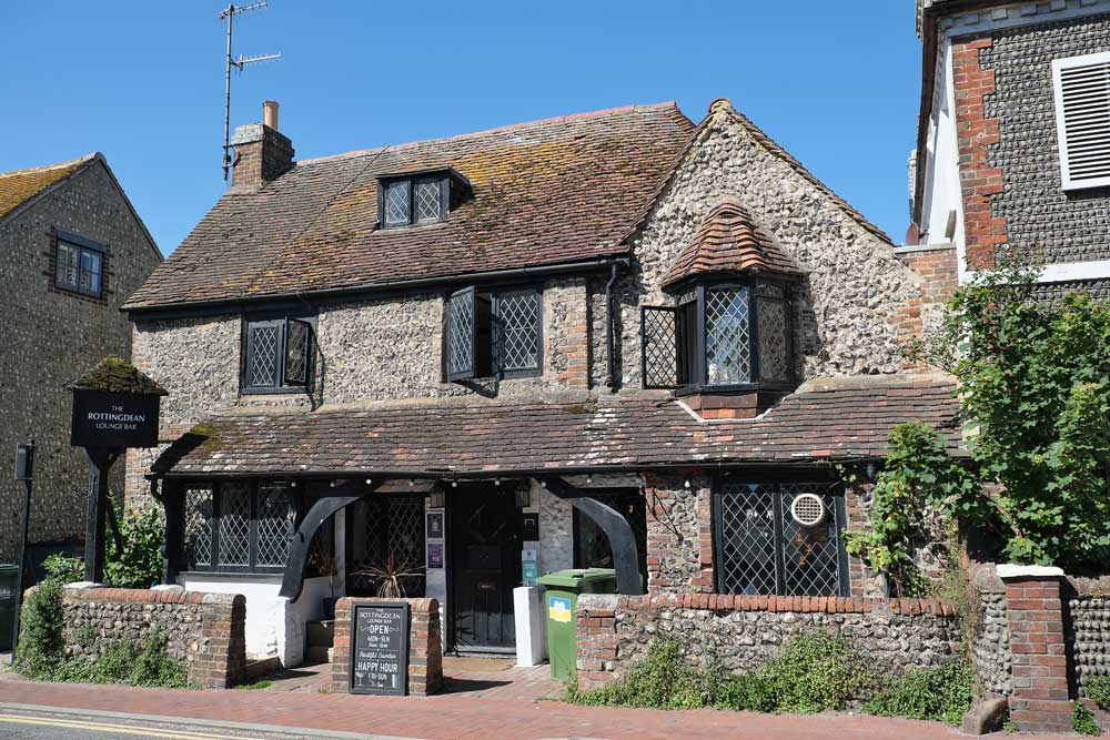 Outside looking at The Rottingdean Lounge Bar High St, Rottingdean, Brighton