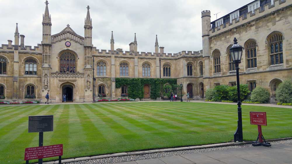 Corpus Christi College, Cambridge, UK