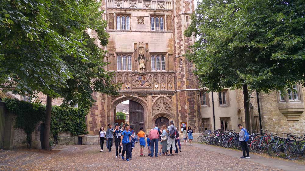Trinity College Great Gate, Cambridge, UK