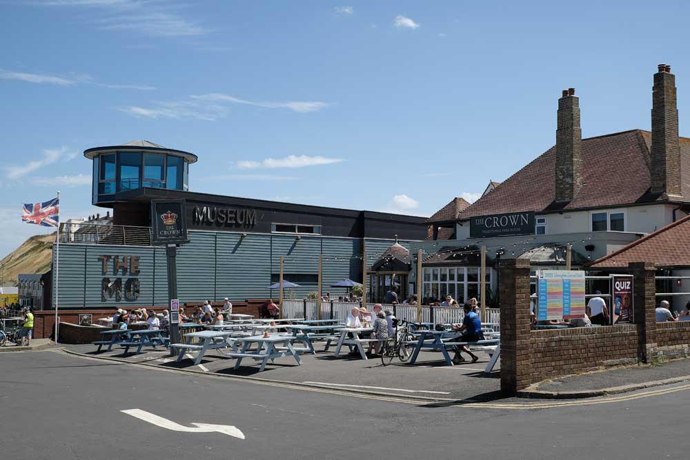 Outside view of Sheringham Museum 'The MO' Norfolk