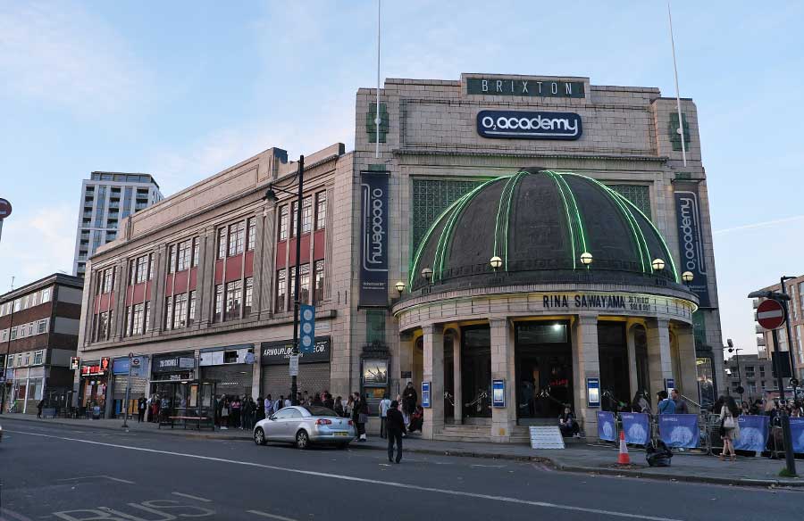 Exterior of Brixton O2 Academy Brixton London