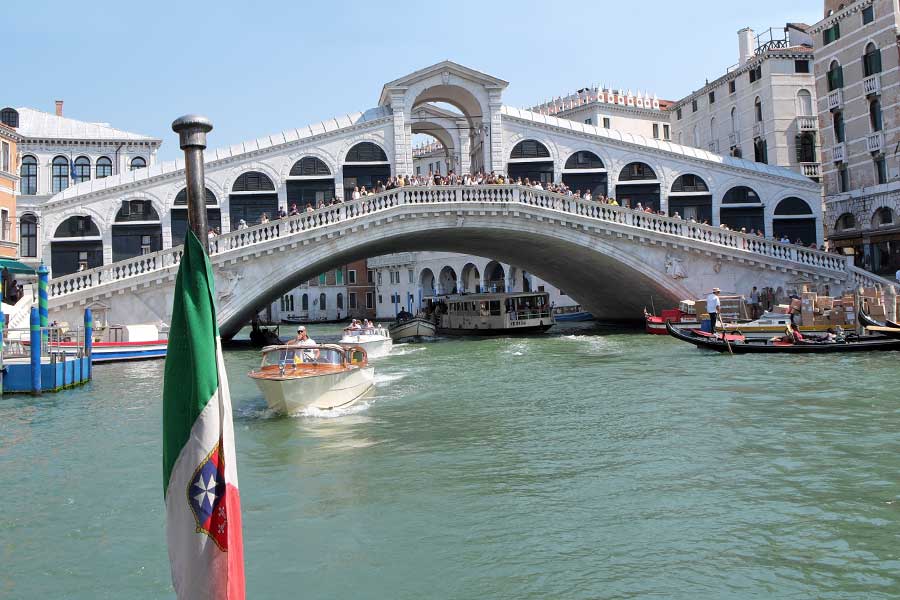 Rialto bridge Venice Italy